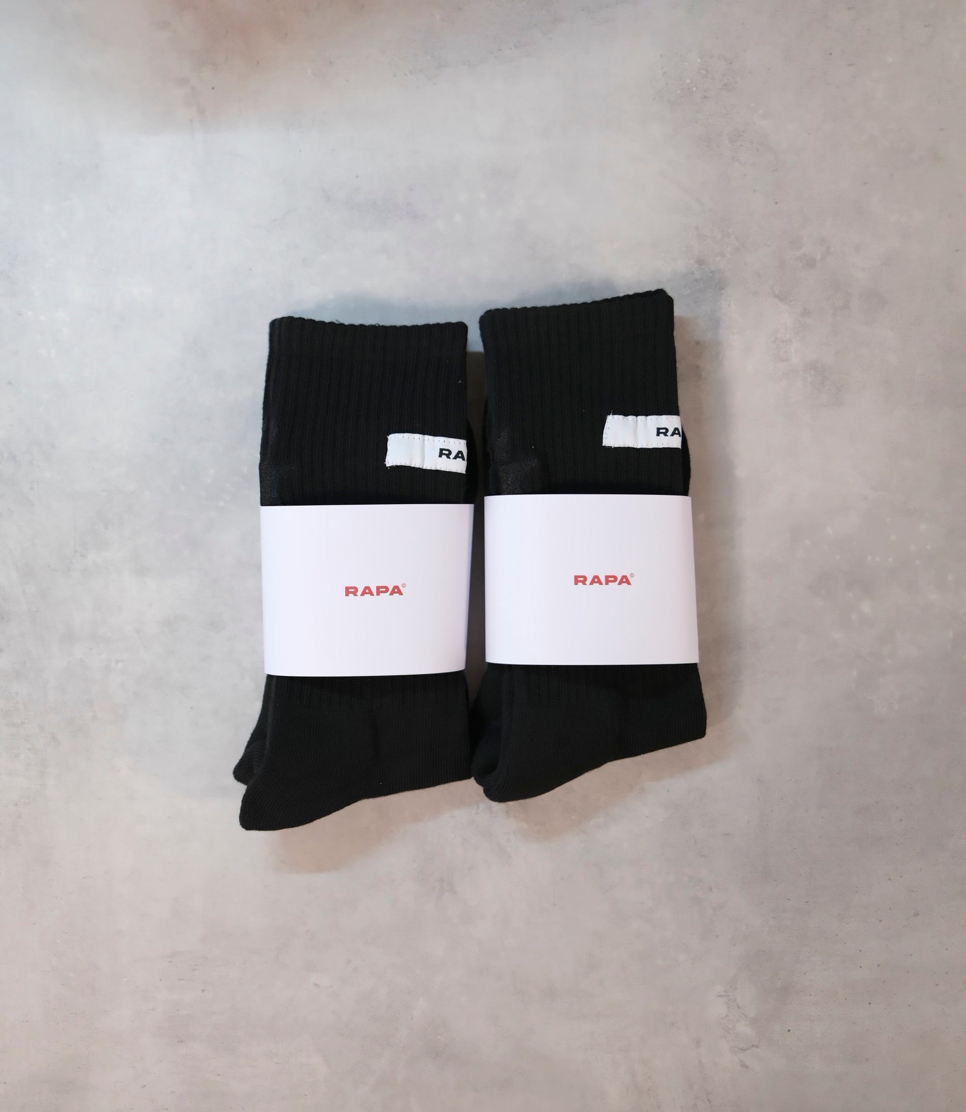 HYBRID SOCKS 黑(2雙)