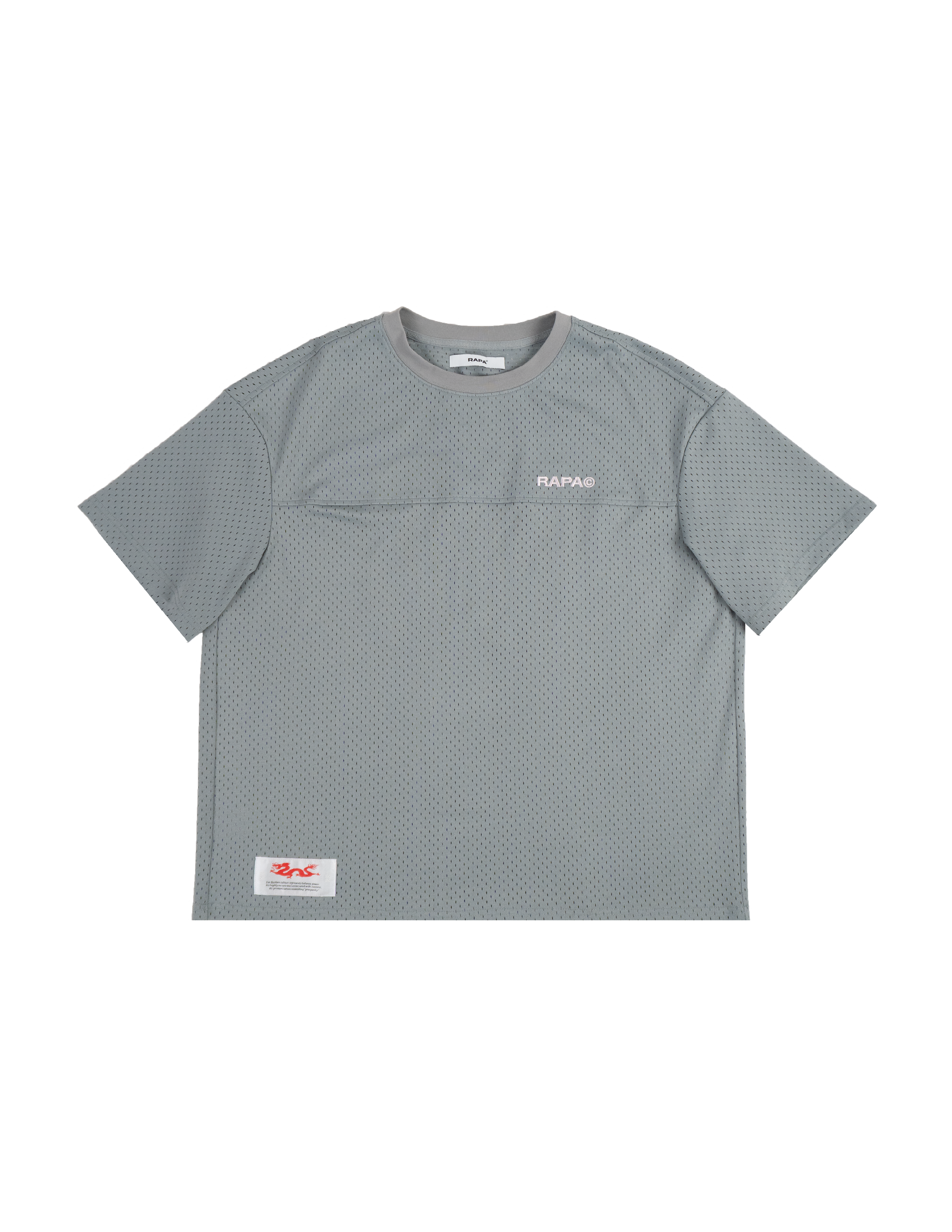 MESH T-SHIRT - Grey
