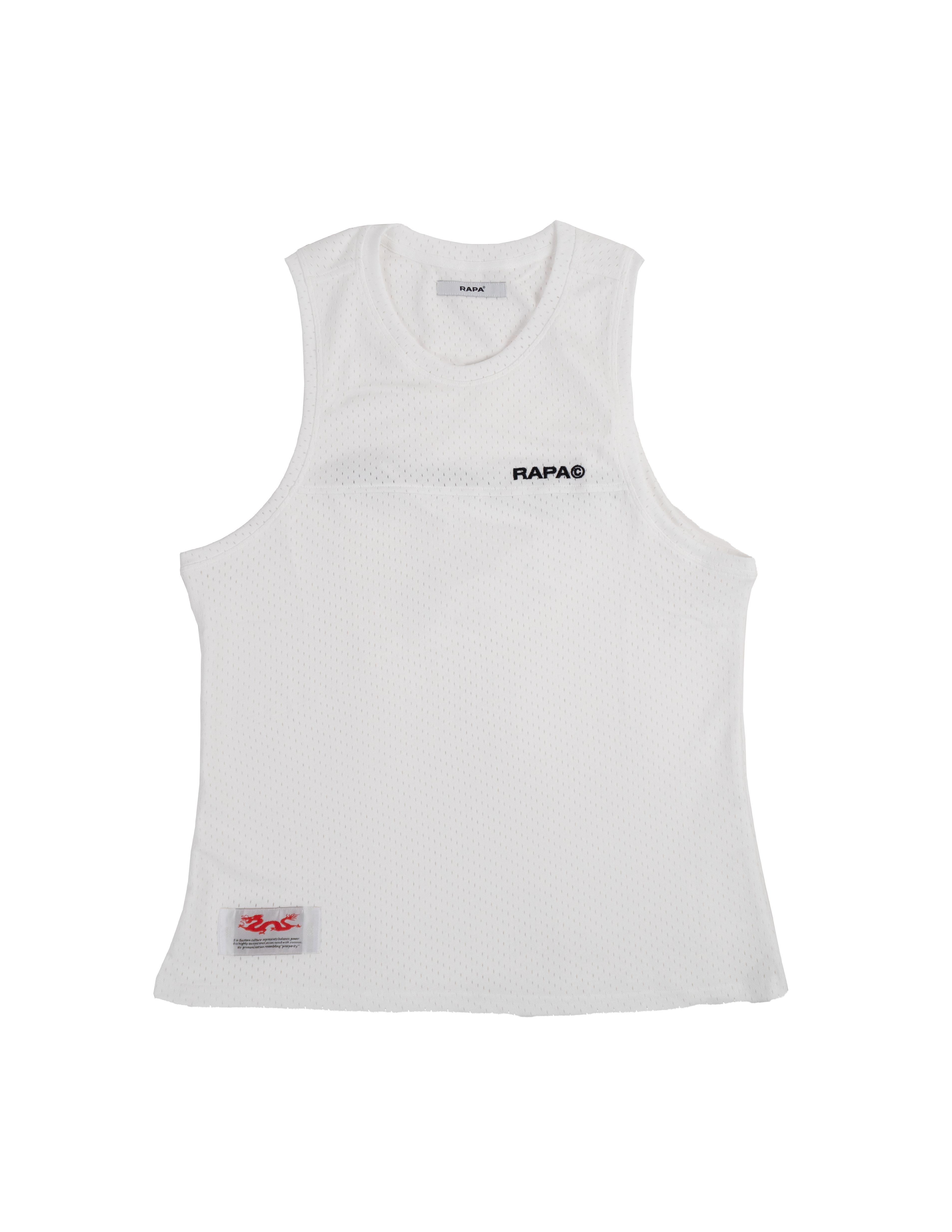 MESH VEST - White