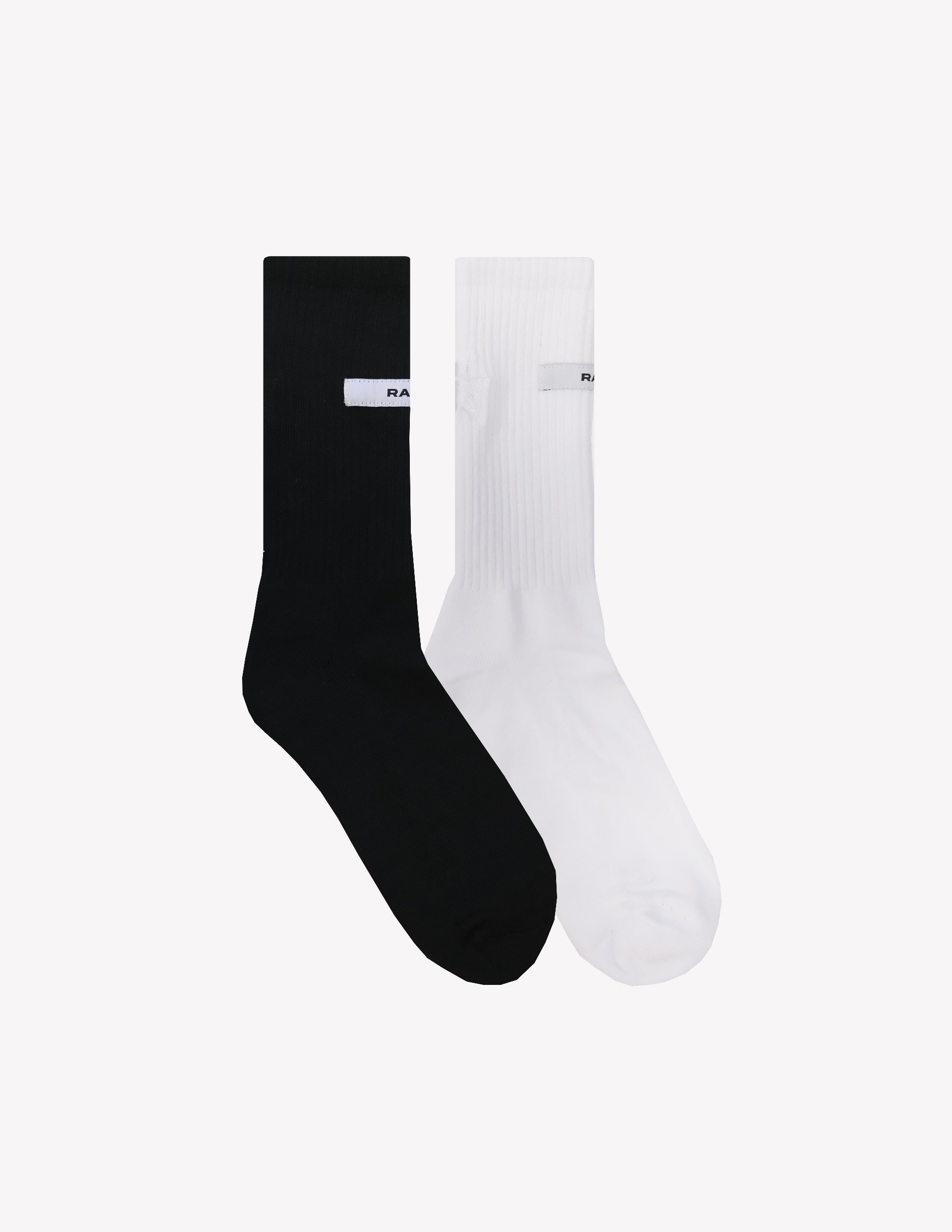 HYBRID SOCKS 黑白(2雙)