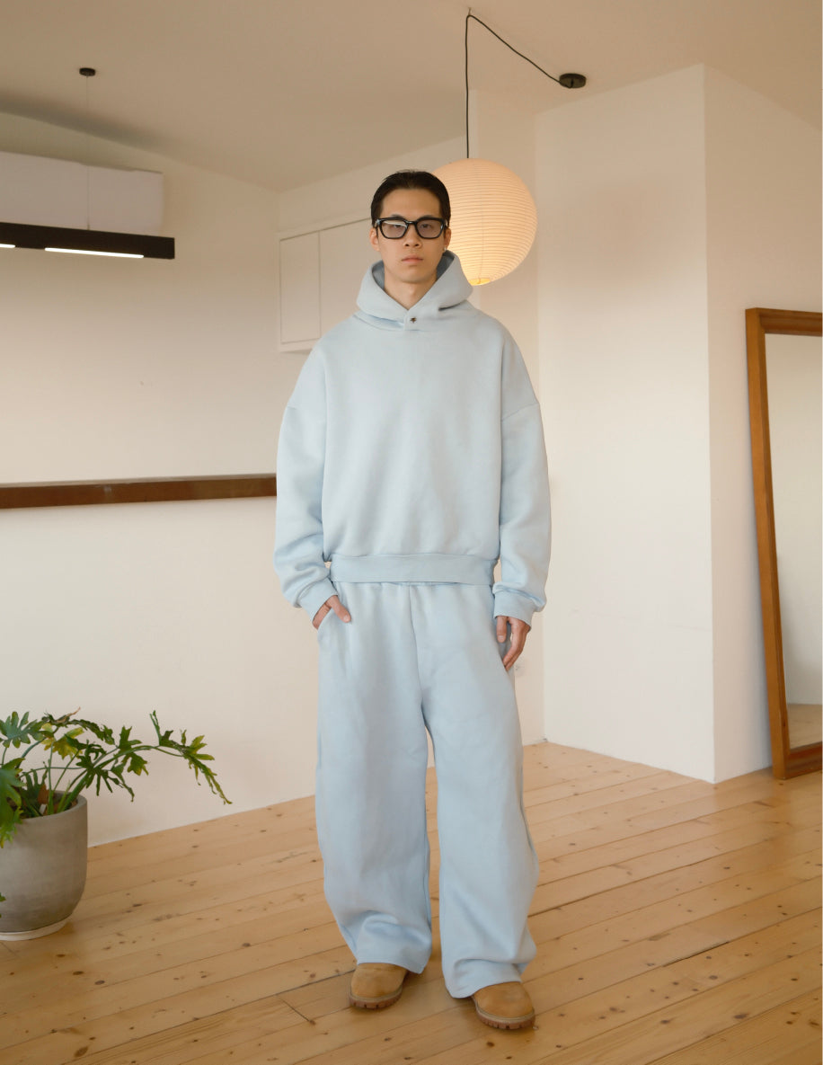 STAR HOODIE - Sea