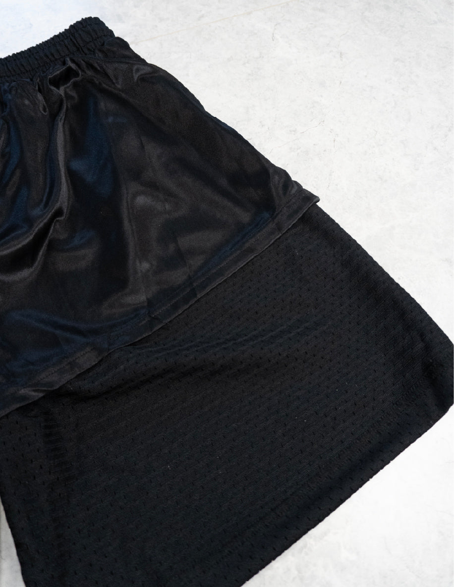 MESH SHORTS - Black