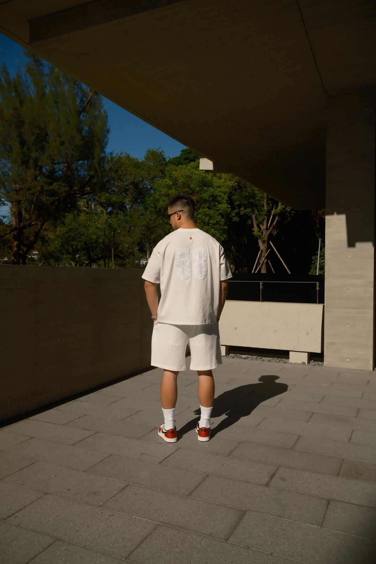 MESH T-SHIRT - White