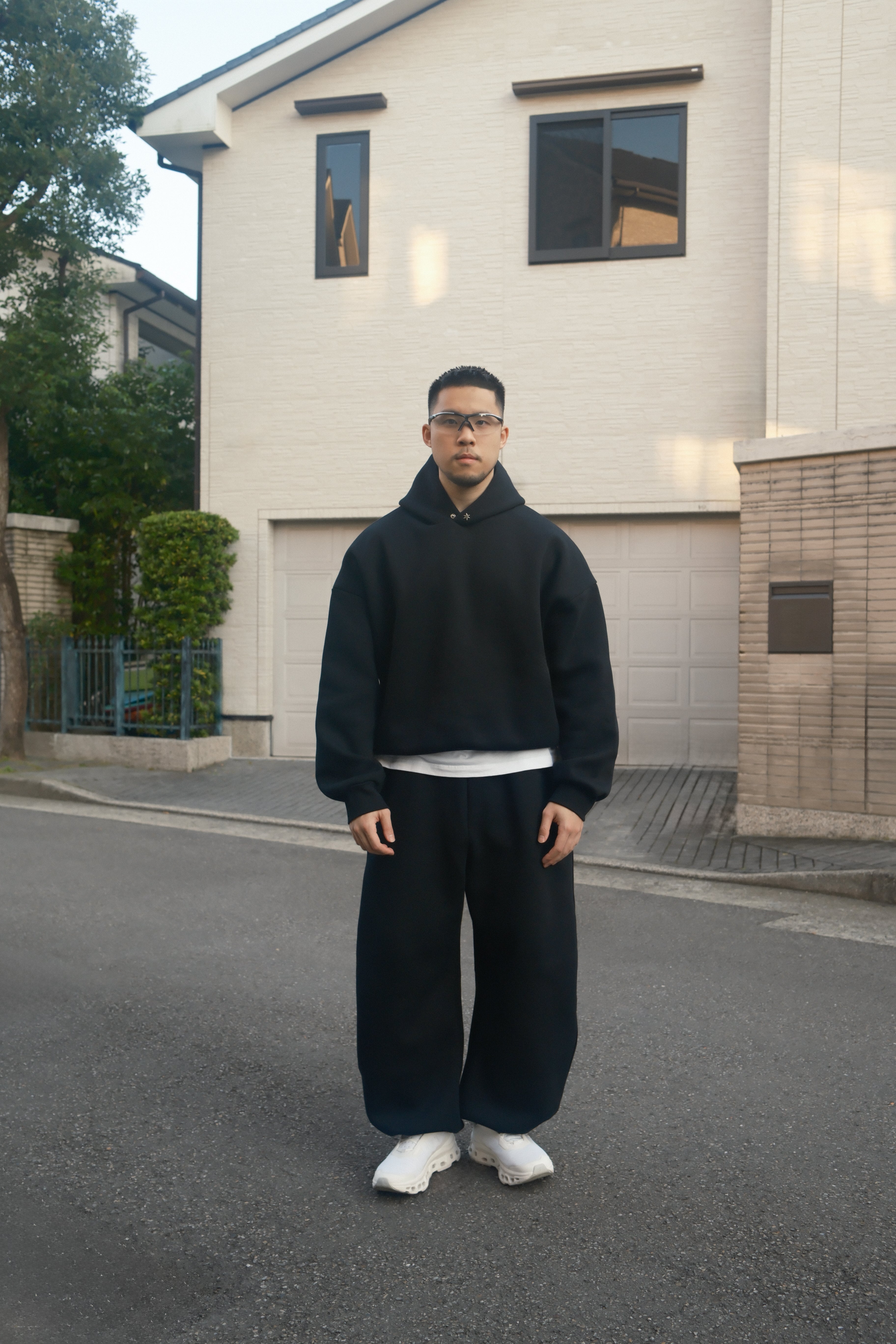 STAR HOODIE - Asphalt