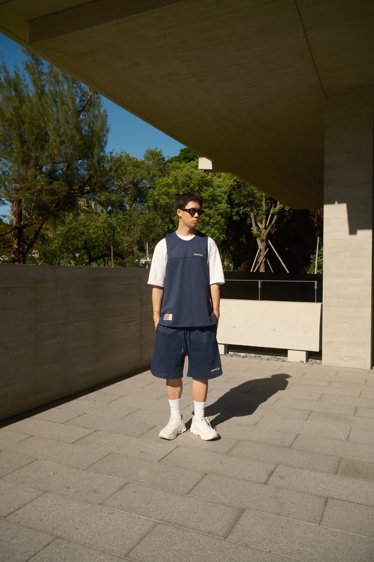 MESH VEST - Blue